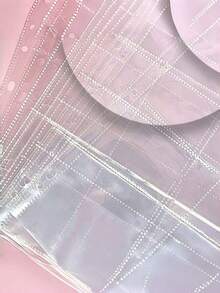 10 PCS A4 Size Korean Photo Card Binder Pages Multi Pocket Design Acid Free PP Material For Kpop Album Refill Scrapbooking Journal Supplies Now - Transparent - View 3