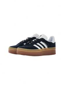 Adidas Gazelle Bold Women's Sneakers Core Black / Cloud White / Cloud White IE0876 - 核心黑/雲白/雲白 - 查看 4