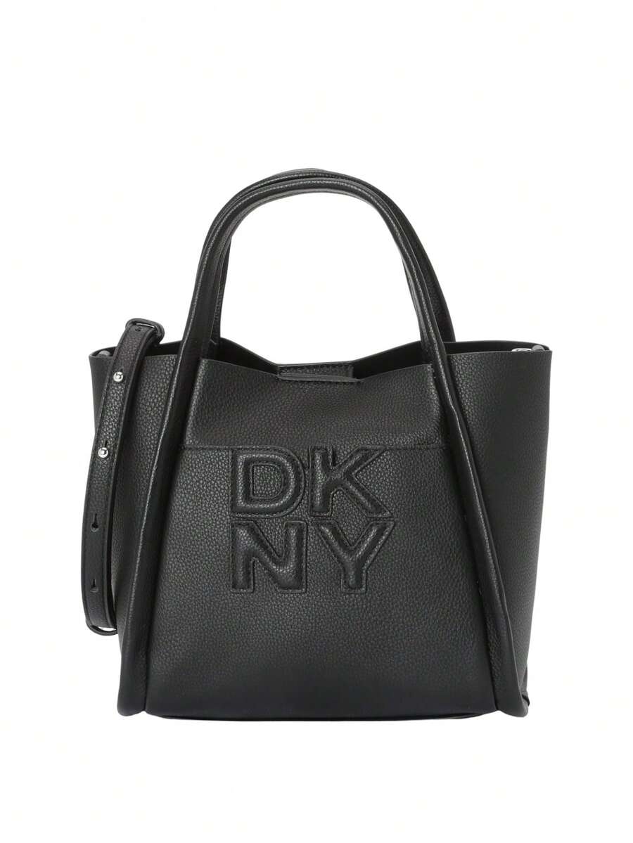 DKNY Ranne Women Tote Crossbody Bag Black - Black - View 1