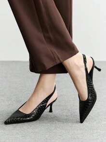 CUCCOO BIZCHIC Women Pumps Valentine's Day - Stone pattern black - View 5