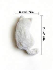 Madebyblanc 1 Hộp bút hình mèo nhồi bông kiểu Nhật, màu xám, nhẹ, dung tích lớn, thích hợp làm quà tặng và chuẩn bị cho năm học mới, phù hợp cho học sinh. - Nhiều màu - Xem 7