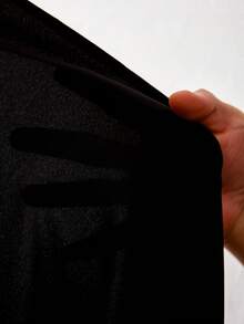 Bộ 2 món váy truyền thống Ả Rập thanh lịch dành cho thiếu nữ, màu đen cổ chữ V, viền cổ áo thêu ren vàng tinh xảo, tay lửng phía trước, thắt eo, xẻ tà dài màu vàng, mang đến vẻ sang trọng, kiểu Jalabiya. - màu đen - Xem 8