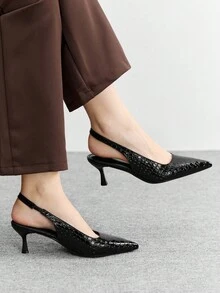 CUCCOO BIZCHIC Women Pumps Valentine's Day - Stone pattern black - View 1