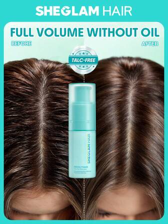 SHEGLAM HAIR 薄荷清爽干洗喷雾，适合日常使用