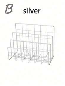 SHEIN Multi-Layer Storage Shelf For Letters And Books, Minimalist Home Decor Back To School