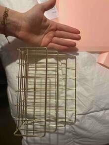 SHEIN Multi-Layer Storage Shelf For Letters And Books, Minimalist Home Decor Back To School