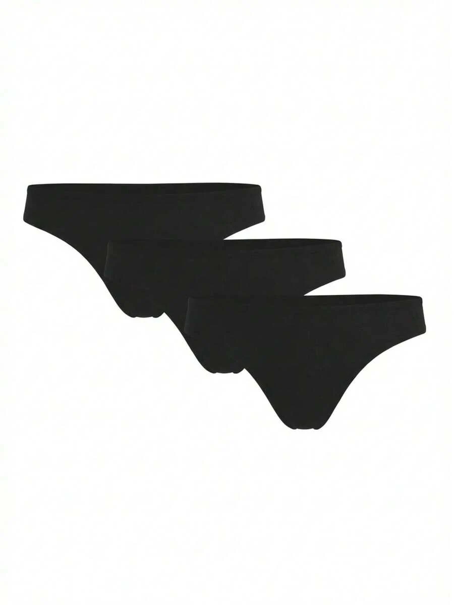 Adidas 3 Pack Women's Sports Underwear - Black - View 1