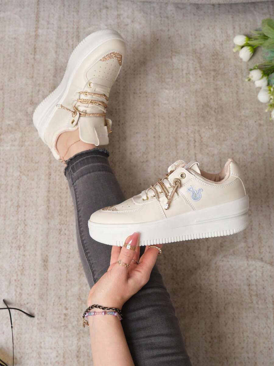 Women Casual Shoes - Latte - 查看 1