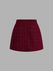 Sweetra Bộ đồ đỏ thanh lịch thường ngày dành cho nữ cỡ lớn - Đỏ - Xem 17