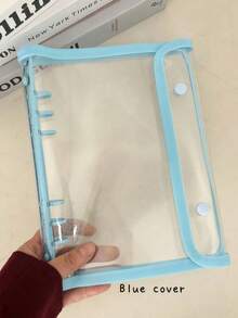 A5 Binder Double-Buckle Cover, 10pcs Refill Sleeves Bags, DIY Loose Leaf Photo Collect Book, Kpop Organizer Holder - Multicolor - View 8