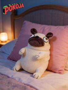 POKOJA LAND - BESTSELLERS 5.91英寸宝塔狗互动毛绒玩具，表情生动，耳朵可爱，触感柔软，适合作为家庭毛绒装饰品，是春夏季节送给家人和朋友的生日节日礼物。 - 彩色 - 查看 4