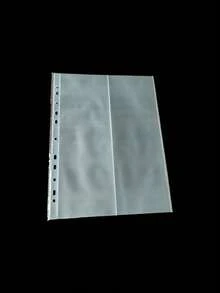 10 PCS A4 Size Korean Photo Card Binder Pages Multi Pocket Design Acid Free PP Material For Kpop Album Refill Scrapbooking Journal Supplies Now - Transparent - View 10