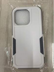 Ốp lưng điện thoại bảo vệ hai lớp Luxury Armor tương thích với iPhone 16 11 12 13 14 15 Pro Max Plus 16E Hộp nhựa cứng chống sốc Ốp lưng - trắng - Xem 15