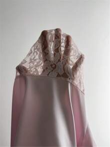 Elenzga 女士浪漫性感透视沙滩度假连衣裙，粉色针织无袖吊带紧身迷你连衣裙 - 粉色 - 查看 7