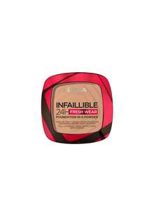 L'Oreal Infaillible Fresh Wear 24h Powder 220 Sand 9 G - Multicolor - View 1