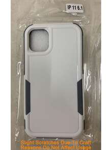 Ốp lưng điện thoại bảo vệ hai lớp Luxury Armor tương thích với iPhone 16 11 12 13 14 15 Pro Max Plus 16E Hộp nhựa cứng chống sốc Ốp lưng - trắng - Xem 40