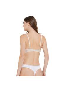 Tommy Hilfiger Women´S Unlined Triangle Bra White/Cream - White/Cream - View 3