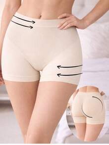 1 short faja deportivo compresión moldea tu cintura comprime abdomen unitalla moldea tus piernas para mujer comodo ropa interior alta premium tipo boxer - Multicolor - Ver 8