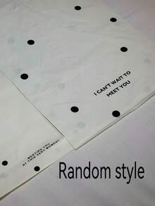20PCS Rice White Polka Dot Express Bag, School Season, Graduation Season, Wedding Season, Birthday Team Gift Bags, Thick Storage Plastic Bags, Aircraft Box Clothing Bags, Suitable For Back To School, School Supplies, Schools, Offices, Transportation, Shipping And Mailing - Beige Polka Dots - View 4