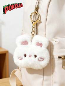 POKOJA LAND - BESTSELLERS 1 حزمة قلادة مفتاح أرنب ناعم جميل، قلادة أرنب صغيرة، تميمة للحقيبة والحقيبة اليدوية والحقيبة الهدايا، زخرفة للحقيبة الهدايا من الربيع إلى الصيف - متعدد الألوان - مشاهدة 7