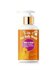 1pc/2pcs 1 Pet Body Wash With Vitamin E - Deep Cleans & Nourishes, Removes Dirt & Oi, Dry Rough Light Beige, Moisture For Dogs & Cats, Daily Use, Dog Shampoo, Cleansing Formula, Nourishing Ingredients - 1pc - View 11