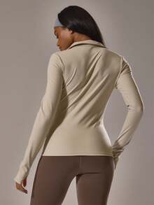 Musera Sport S Sport Loose Fit Active Polo Top Active Gym Workout Casual Sonder - Apricot - View 2
