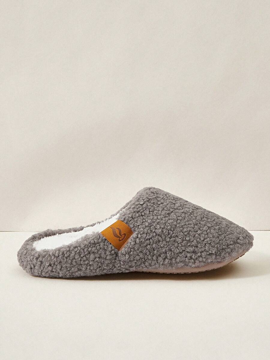 Cuccoo Women Home Slippers Valentine's Day - Dark Grey - View 1