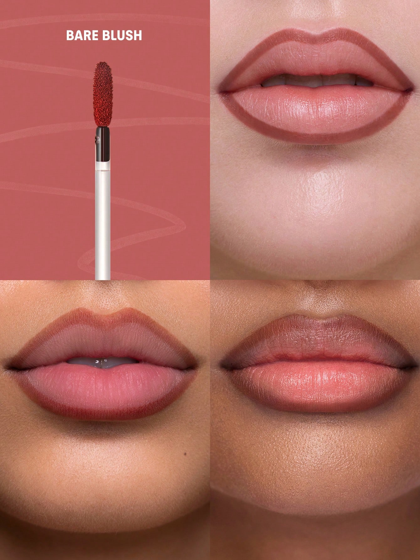 Fall In Line Peel Off Lip Liner Stain-Bare Blush 2