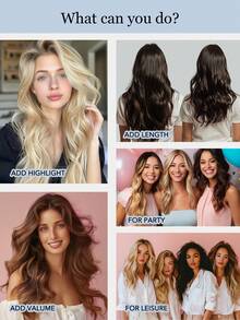 20PCS Straight Tape In Human Hair Extensions 100% Real Remy Human Hair 14-24inches Natural High Quality 50G/Pack For Salon Silky Seamless Invisible PU Tape In Hair Extensions - S4A - View 9