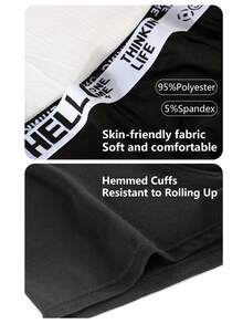 Velminro 男士舒适柔软透气字母腰带平角内裤 - 彩色 - 查看 6