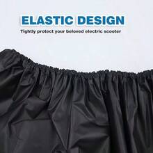 1PC Heavy Duty EVA All-Season Motorcycle Bicycle Cover - Waterproof, UV-Resistant, Snow-Proof, Fits Most Vehicles, Black & Gray, Outdoor Vehicle Protection, Fashionable Motorcycle Cover, UV-Resistant Covering - Multicolor - View 5
