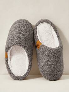 Cuccoo Women Home Slippers Valentine's Day - Dark Grey - View 2