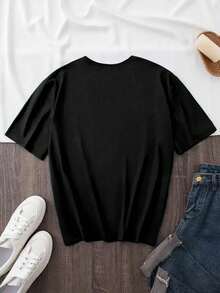 Women T-Shirts - Black - View 2