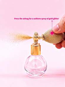 Joivida 1pc Elegant Spherical Glass Perfume Bottle With An Airbag Spray System – A Reusable | Travel-Friendly Empty Perfume Bottle. It Features A Transparent Spherical Design And A Fine-Mist Sprayer, Suitable For Essential Oils. This Durable And Portable Container Doubles As A Reusable Travel Perfume Sprayer And Elegant Glass Bottle. Perfect For Travel, It Can Also Be Used To Spray Glitter For A Sparkling Effect. Ramadan Festival