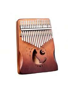 1个/拇指琴 Karamba 初学者女孩手指琴生日礼物网络红人乐器 - 彩色 - 查看 6