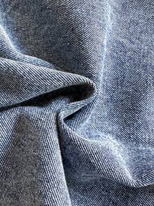 SHEIN Vintaside Kids Girls' Fashionable And Versatile Casual Cute Printed Denim Pants, Suitable For Leisure, Travel And Vacation Wear - Blue - View 8