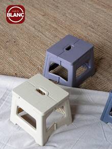 折叠凳，可折叠超轻坚固可调节塑料脚凳，防滑纹理，适用于家庭、厨房、浴室、卧室、便携式户外旅行钓鱼椅，防滑多功能小凳子，易于存放 - 多种颜色可选。适合女性收纳整理器旅行必需品，适合返校礼物