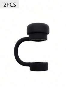 6 cái/2 cái Nắp đậy ống hút bằng silicon có thể tái sử dụng, tương thích với cốc , chống tràn, chống bụi, nắp đậy ống hút khi quay lại trường - Nhiều màu - Xem 13