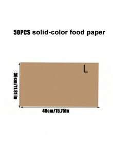 50 /100Pcs Parchment Paper Baking Sheets,Precut Non-Stick Parchment Sheets For Baking, Cooking, Grilling, Air Fryer And Steaming Fit For Most Sheet Pans Air Fryer Kitchen Air Fryer Liners Air Fryer Paper Airfryer Air Frier - Multicolor - View 14