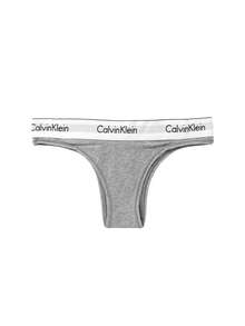 Calvin Klein Women's Thong - Grey heather - View 1