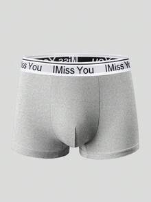 EasyFave 5pcs/Pack Men's Comfortable Stretchy Boxer Briefs - Multicolor - View 6