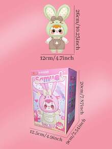 这款盲盒以可爱的兔子为主题,采用精致的表情设计和优质材料,是送给家人和朋友的完美生日礼物或其他节日礼物。它们承载着您对他们的爱。适合作为节日礼物送给朋友(非毛绒填充物)。 - 潮玩盲盒 - 查看 5