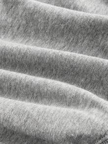 SHEIN MOD Women's Casual Sweatshirt, Color Block, Asymmetrical, NY Print, Suitable For Daily Wear - Multicolor - View 3