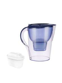 2.5升净水壶，6杯大容量 | 去除氯、重金属和杂质 | 适用于家庭、厨房、旅行和露营 | 包含1个净水壶和1个滤芯（另售6个替换滤芯） | 改善自来水的口感和纯净度 - 彩色 - 查看 6