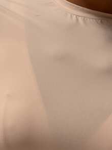 MUSERA ESSENTIALS Atasan Lengan Pendek Pas Badan dari Poliamida dengan Kerah Bulat, Nyaman, Imut, Seksi, Pakaian Santai Sehari-hari, Esensial Musim Semi dan Musim Panas - Berwarna merah muda - View 6