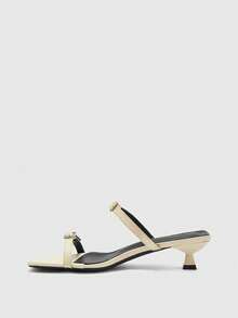 CUCCOO BIZCHIC Women Heeled Sandals - Beige - View 10