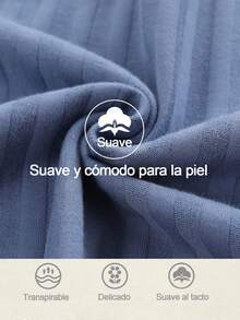 Pijama de Hombre Pijamas Navideñas Pijama Navideña Hombre Conjunto de 3 Piezas Tejido Suave para la Piel Estampado de Rayas Manga Corta y Pantalones Largo y Corto Color Azul Claro Estilo Sencillo y Cómodo Promueve el Sueño para Uso Hogareño Ideal como Regalos de Navidad Almacén Local, pijamas navideñas,pijama de hombre,pijama navideña hombre,Regalos de Navidad,Almacén local - Azul-rojo - Ver 3