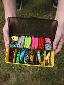 88/93/360件装 OPQ 拟饵钓鱼套装，适用于海水和淡水