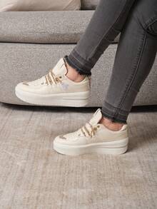 Women Casual Shoes - Latte - 查看 3