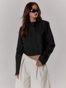 MUSERA Women Blazers Spring - Black - View 1